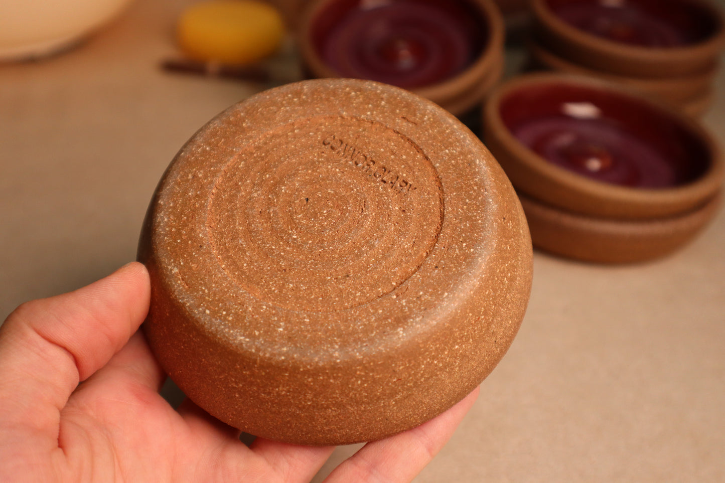 incense holder | raspberry