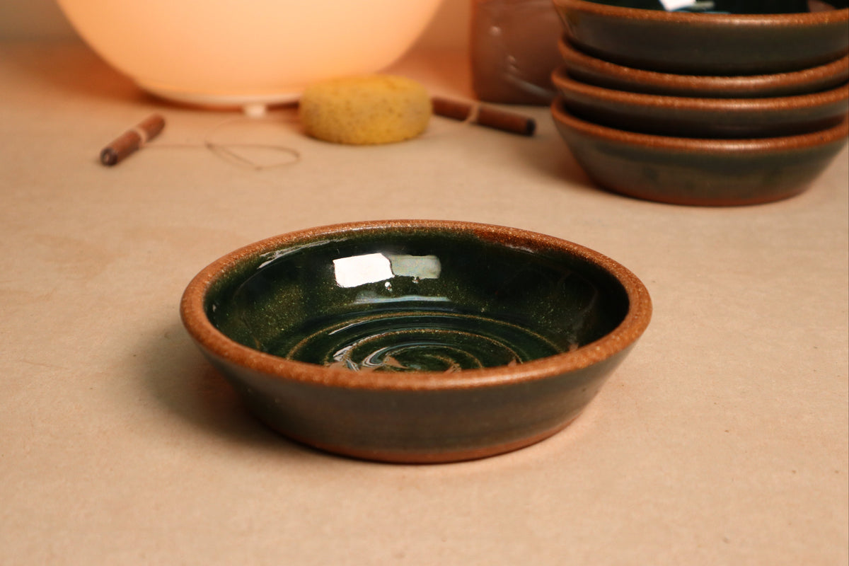 trinket bowl | green