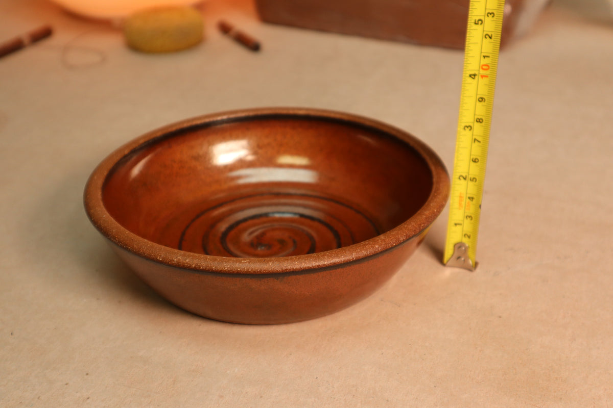 anything bowl | iron red | one-off