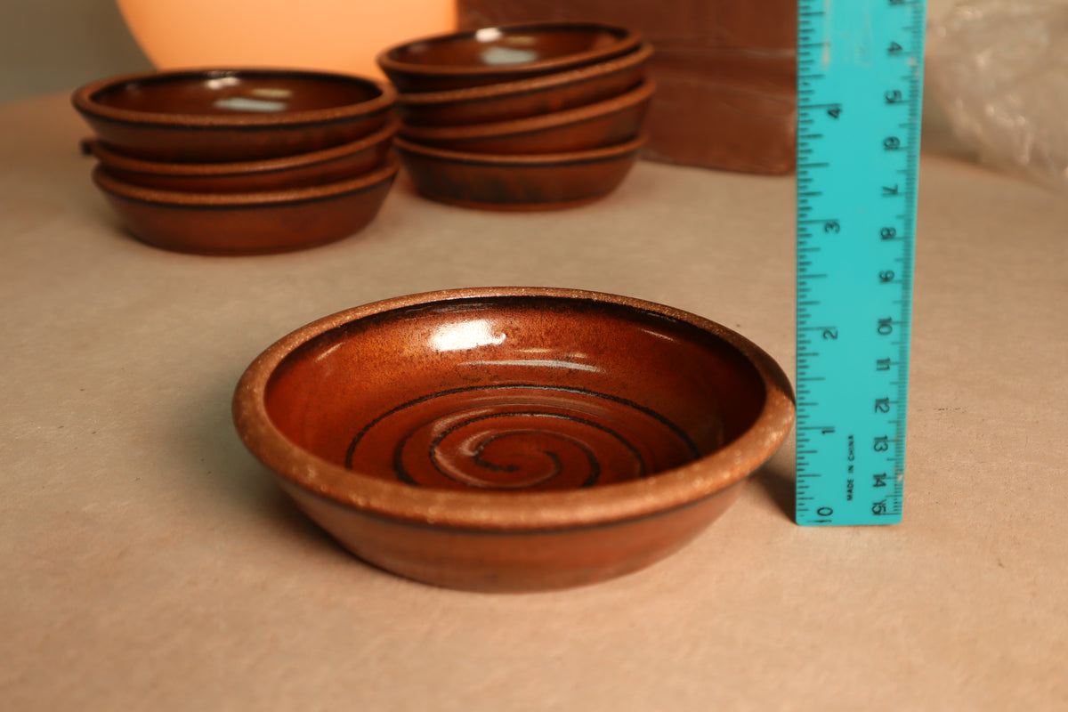 trinket bowl | iron red