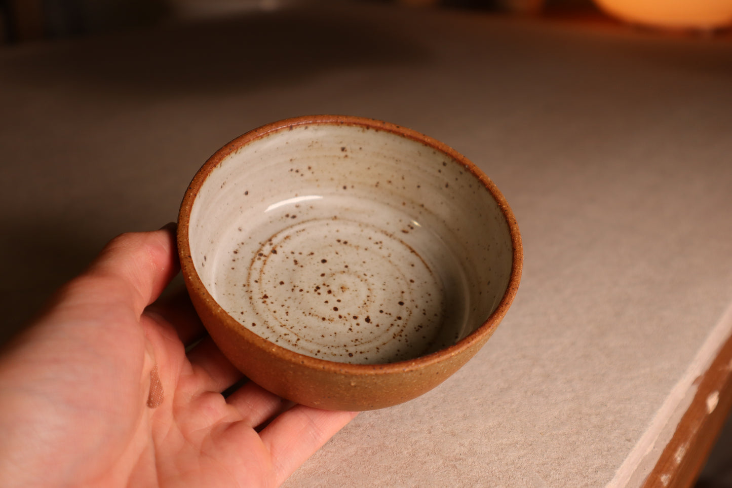 trinket bowl | white