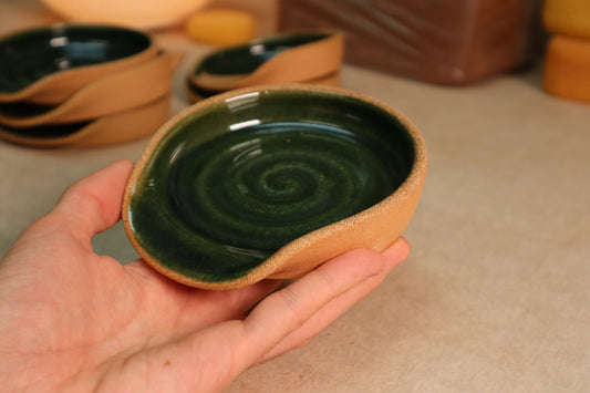 spoon rest | green