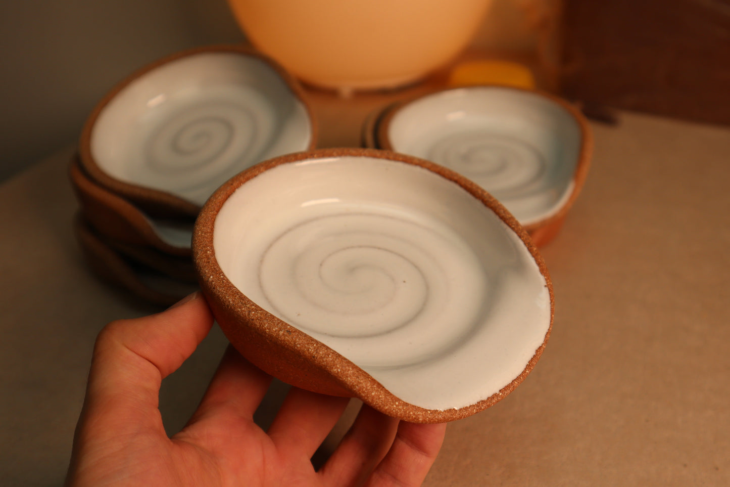 spoon rest | glossy white