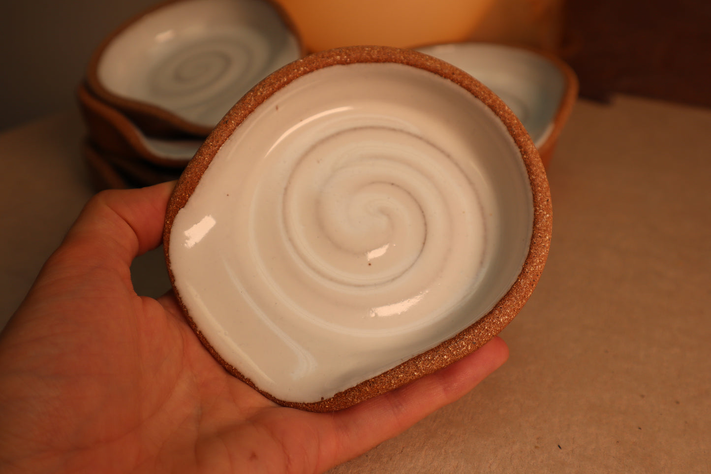 spoon rest | glossy white