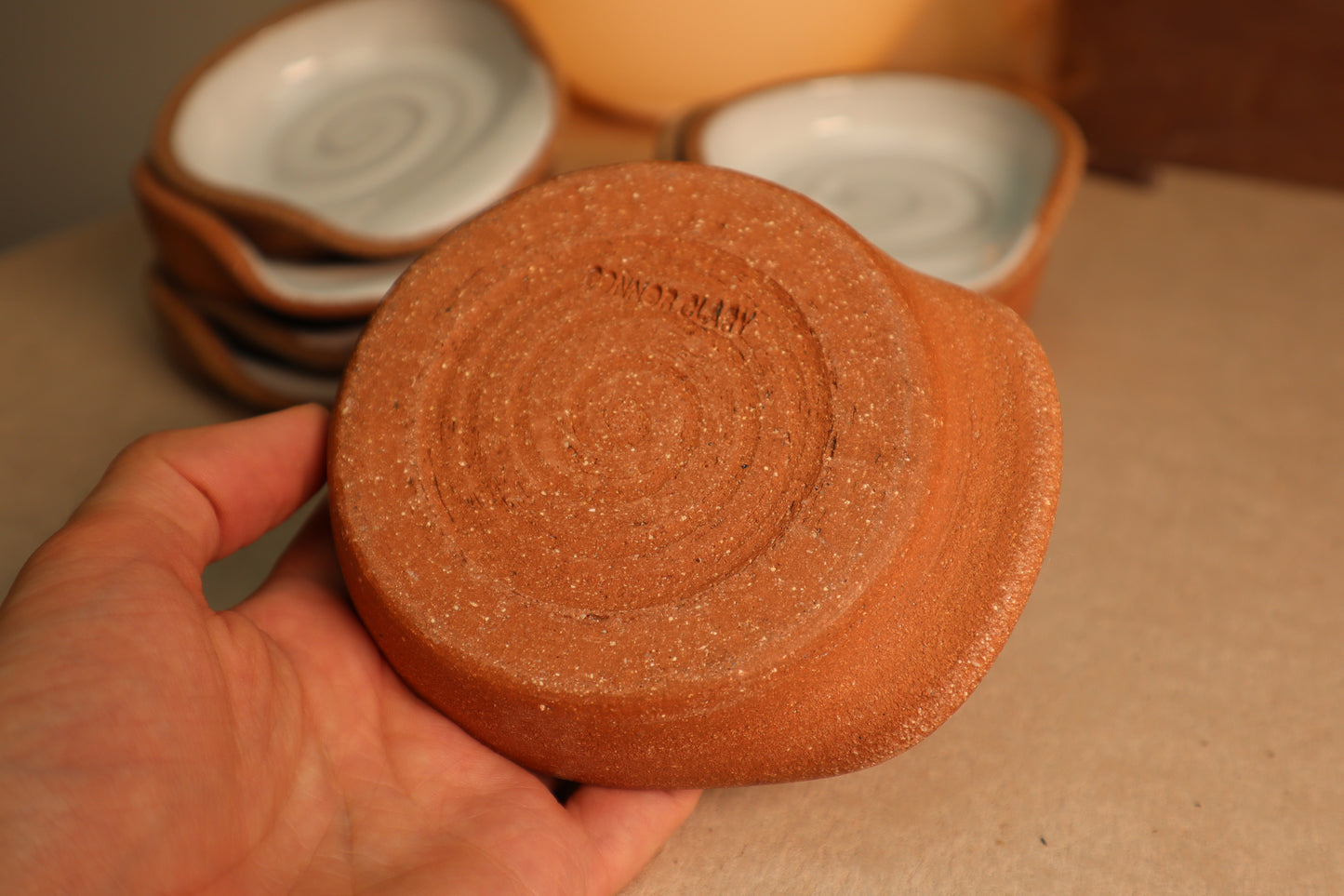 spoon rest | glossy white