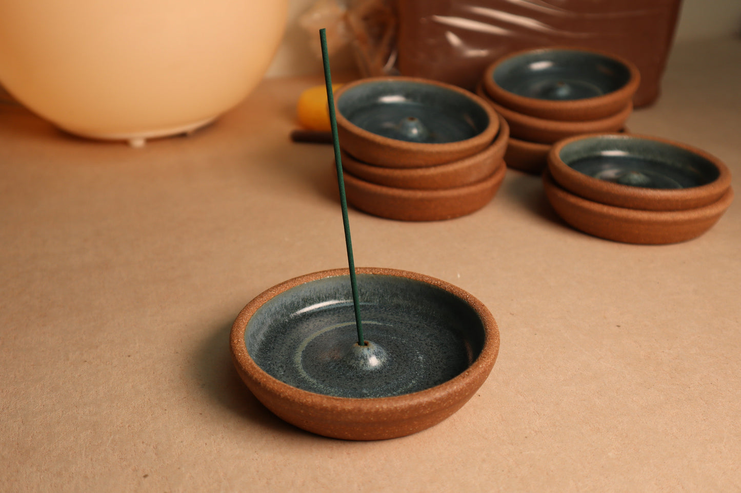 incense holder | blue