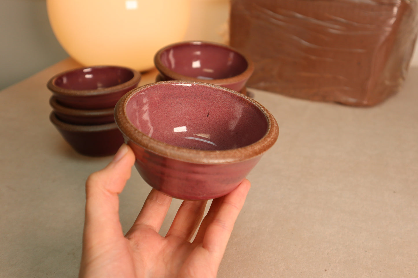 snack bowl | raspberry