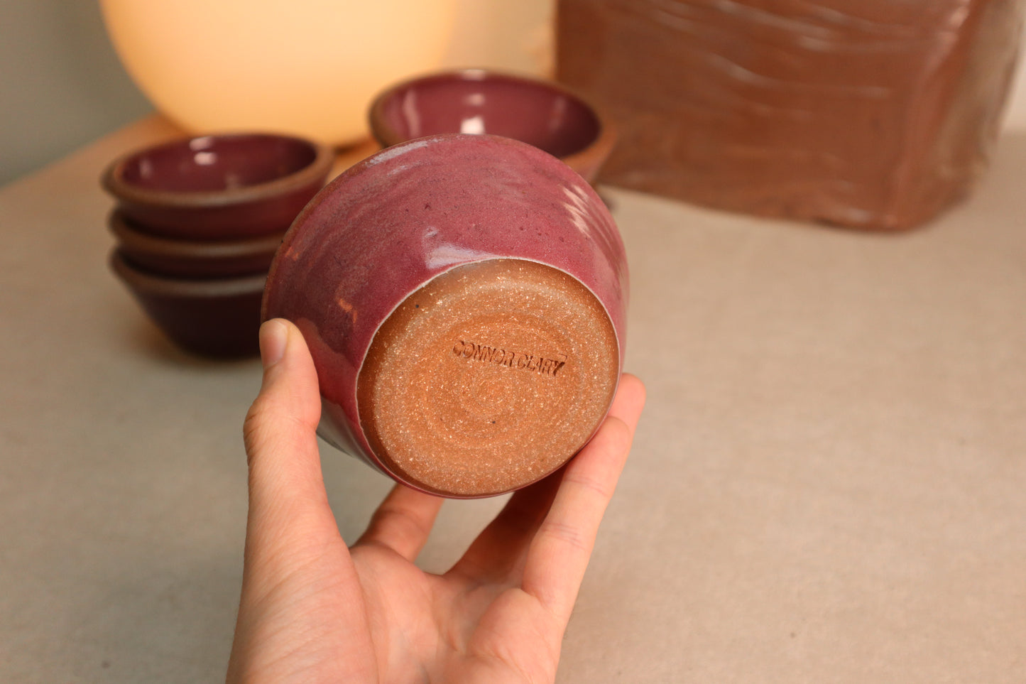 snack bowl | raspberry