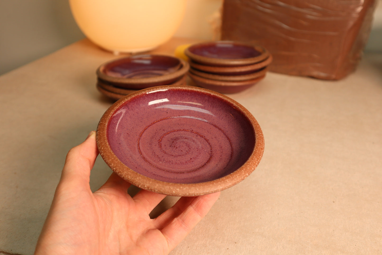 trinket bowl | raspberry