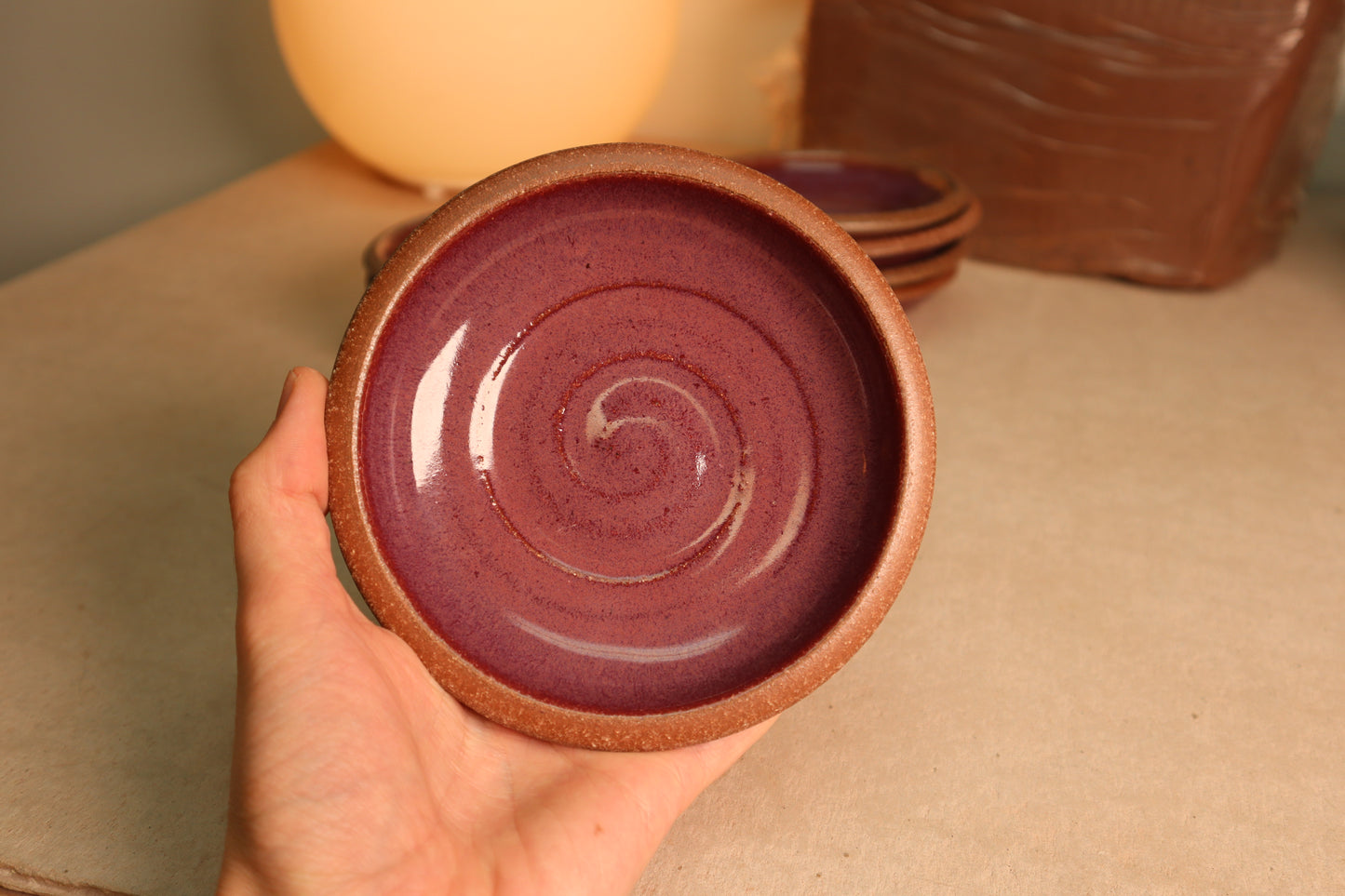 trinket bowl | raspberry