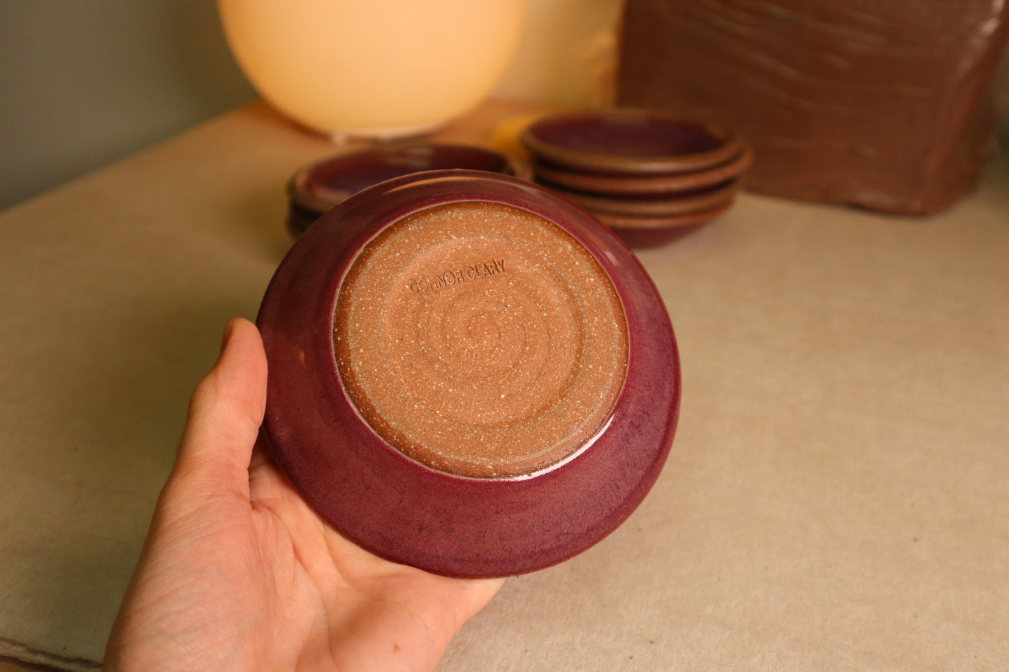 trinket bowl | raspberry