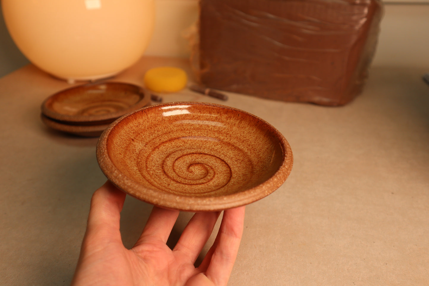 trinket bowl | nutmeg