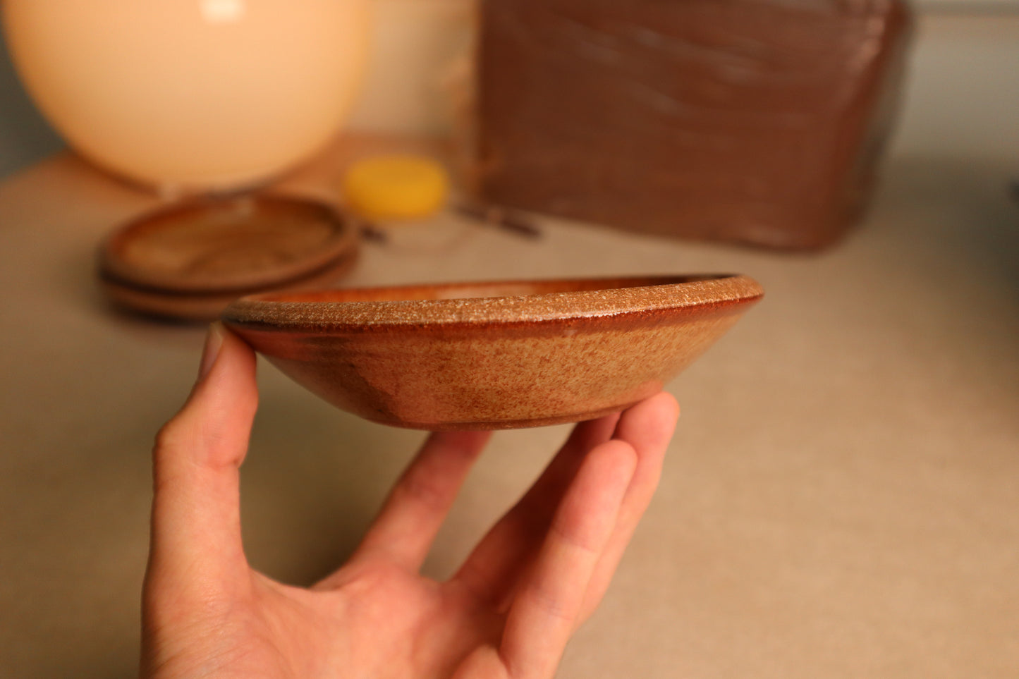 trinket bowl | nutmeg