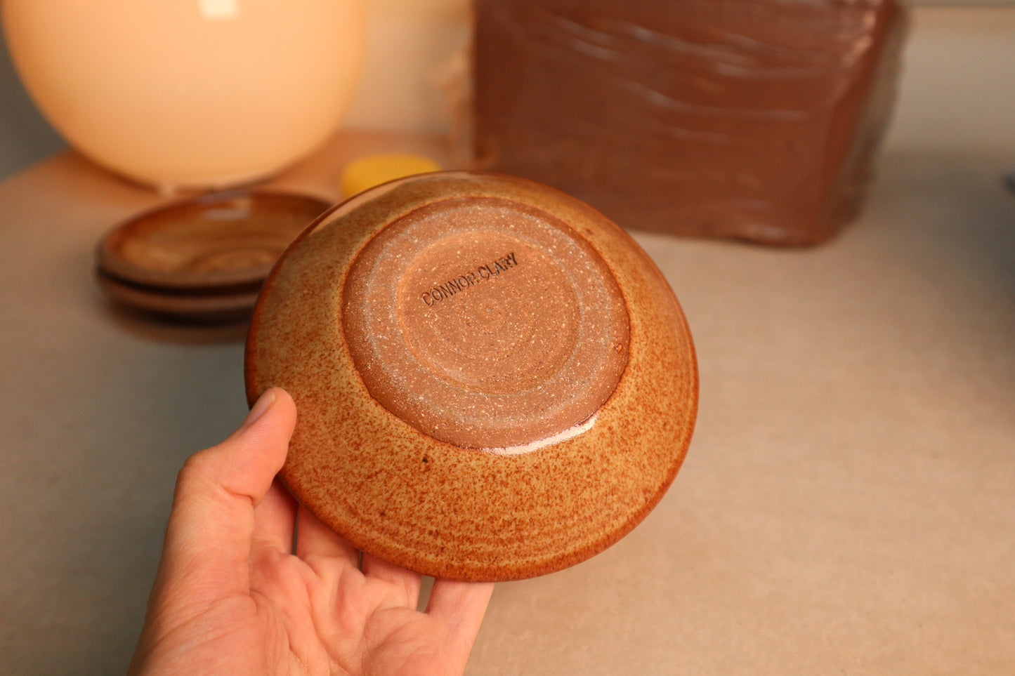 trinket bowl | nutmeg