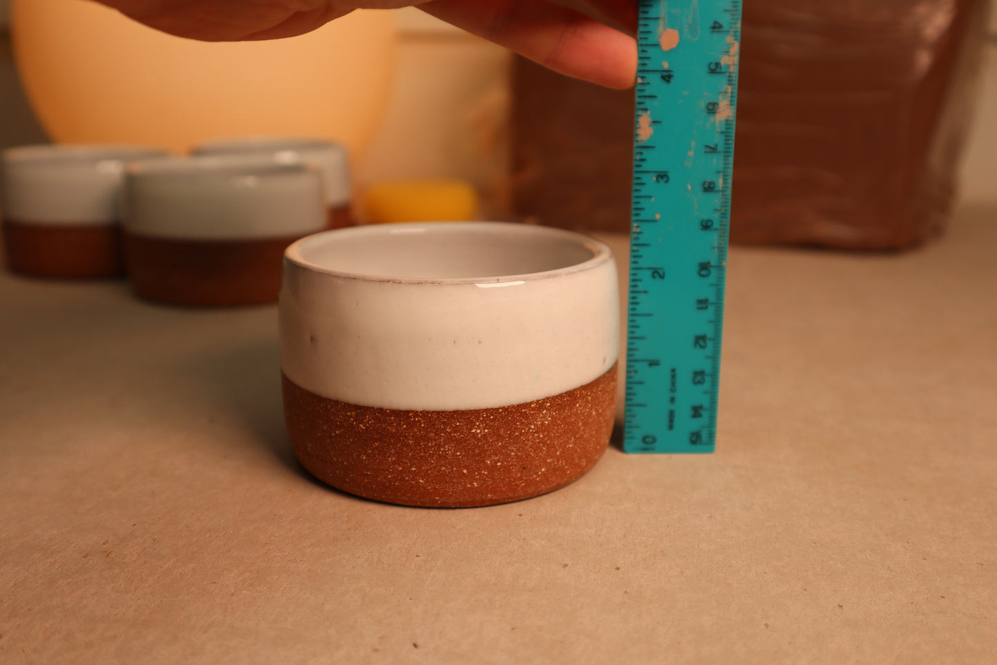 latte cup | glossy white