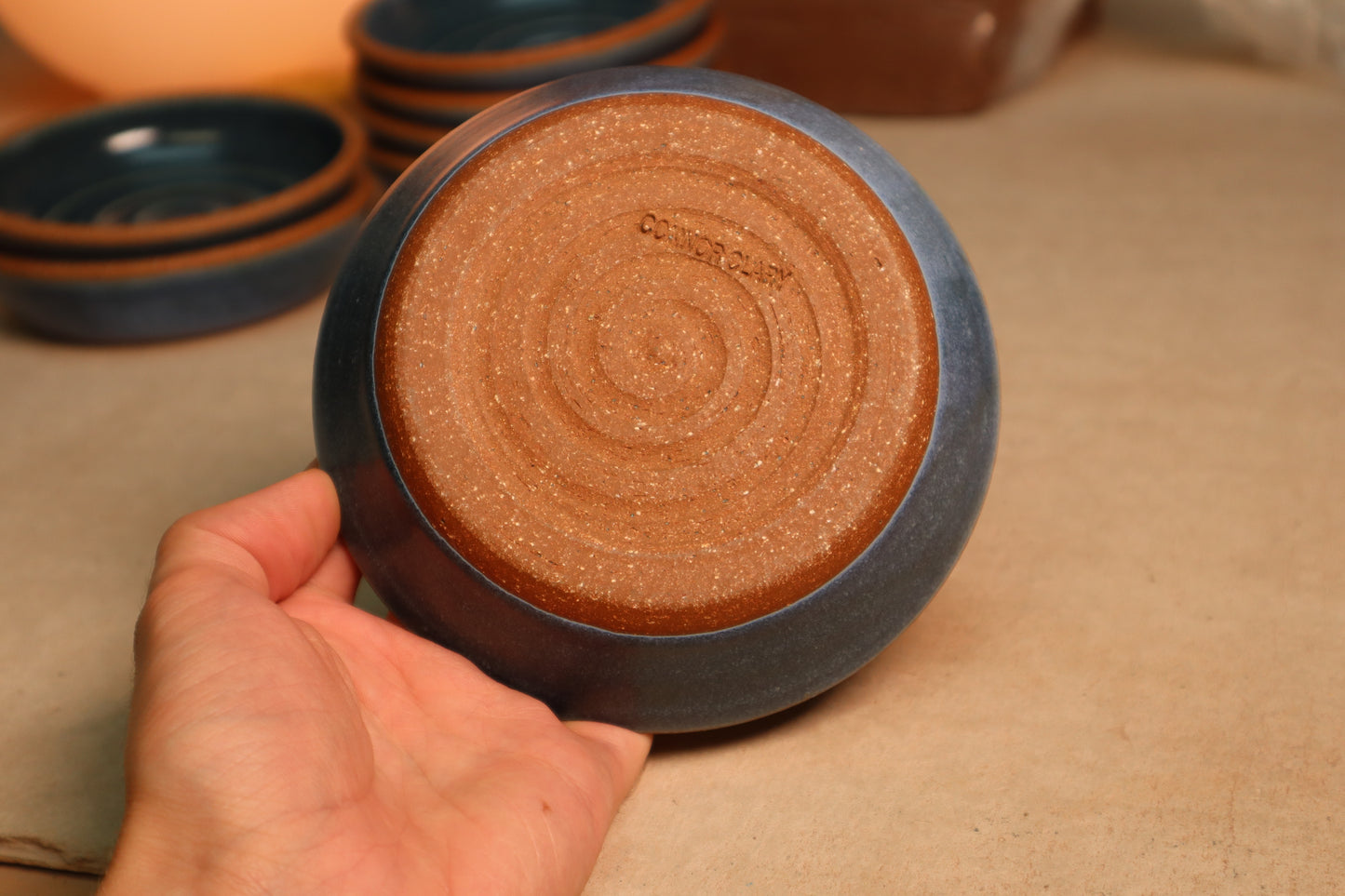 trinket bowl | blue