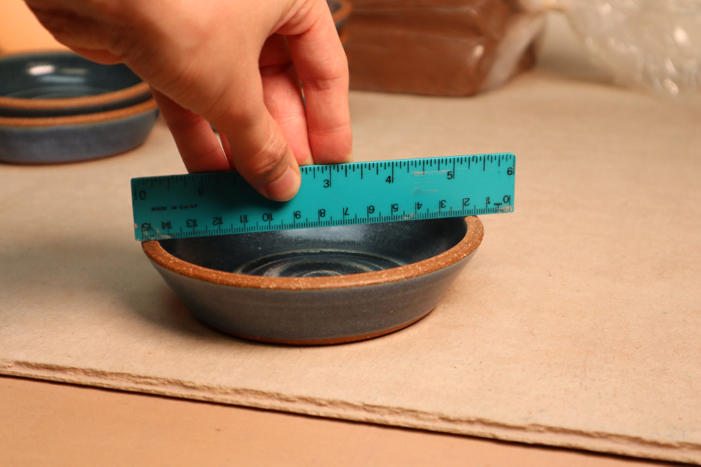 trinket bowl | blue