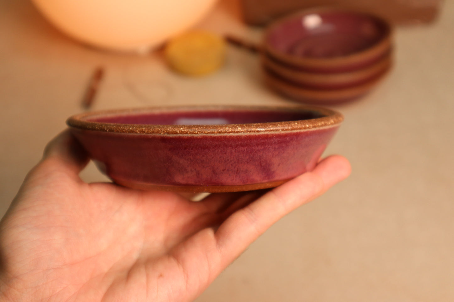trinket bowl | raspberry