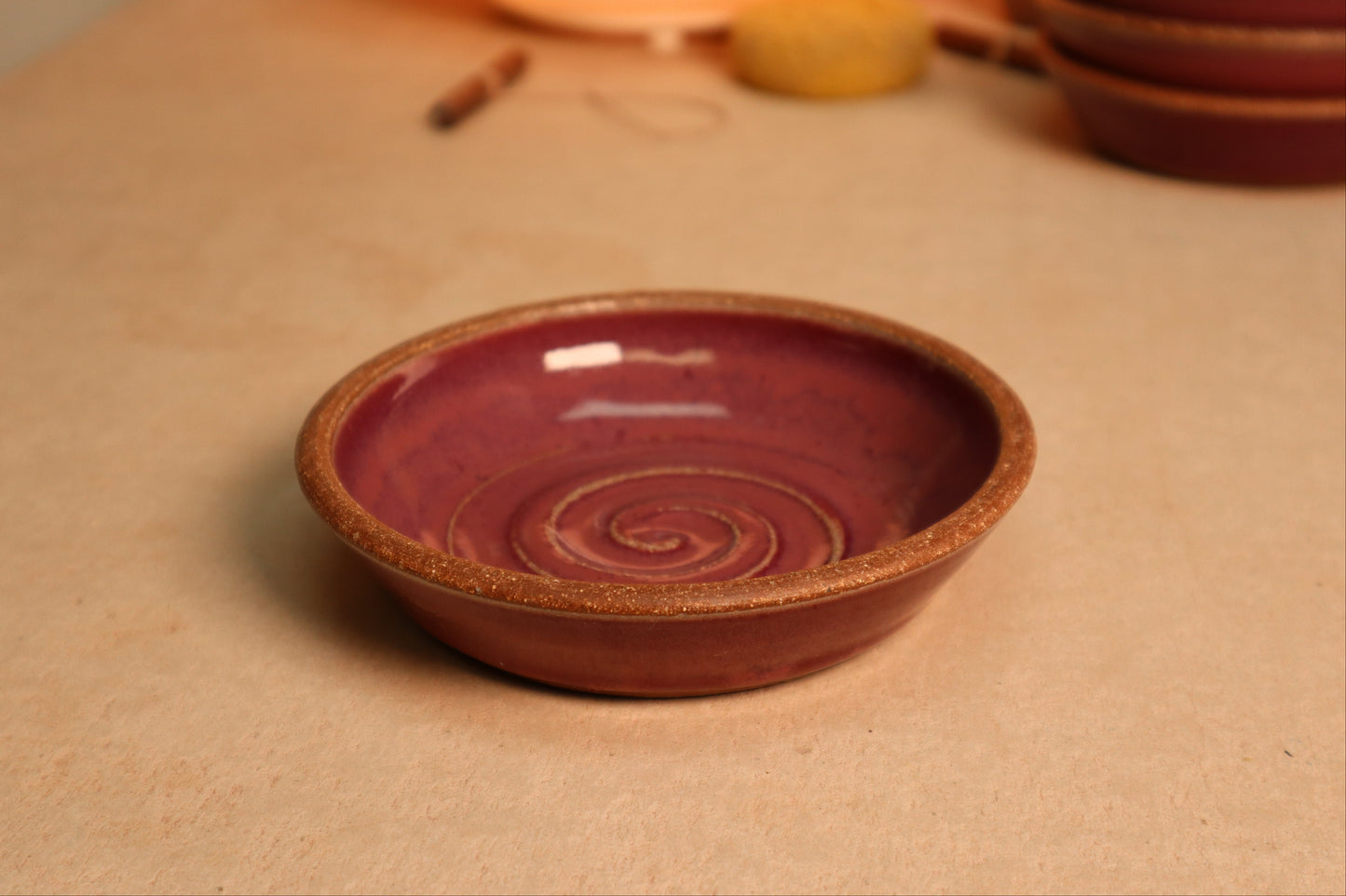 trinket bowl | raspberry