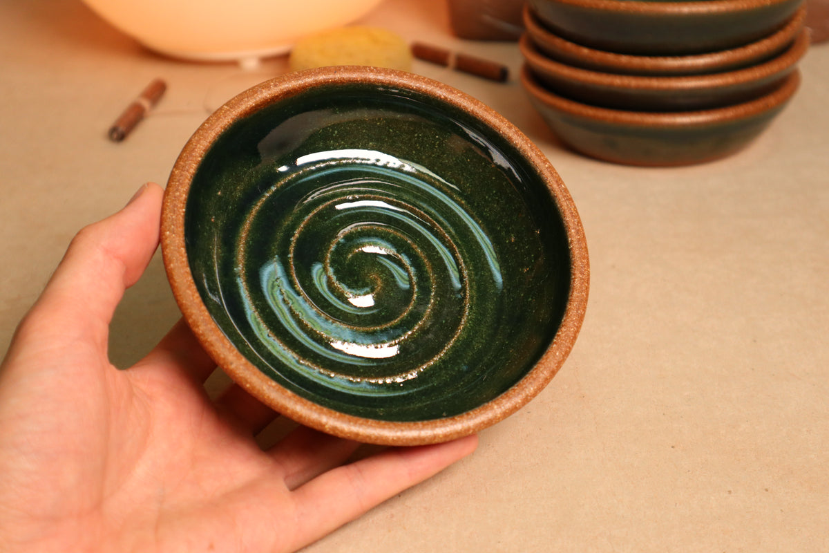 trinket bowl | green