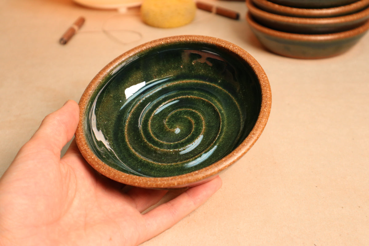 trinket bowl | green