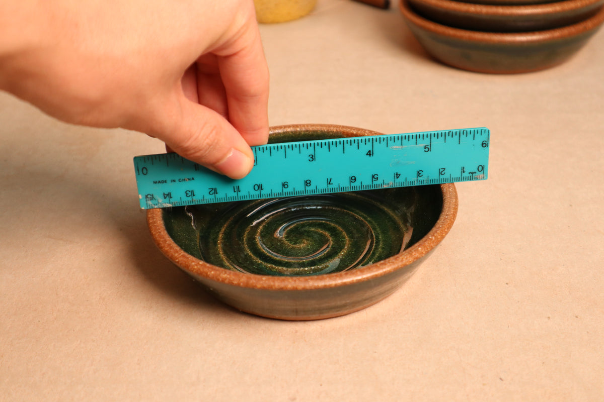 trinket bowl | green