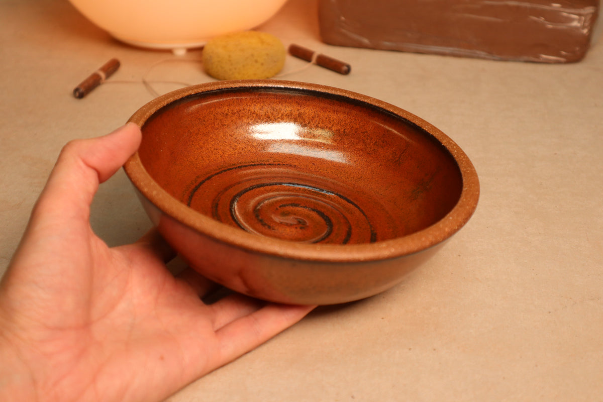 anything bowl | iron red | one-off