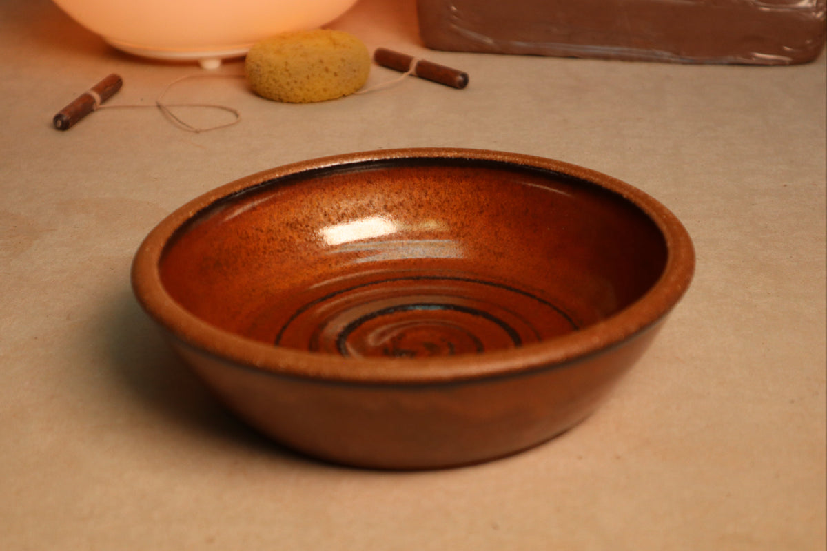 anything bowl | iron red | one-off