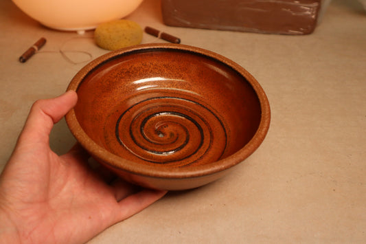 anything bowl | iron red | one-off