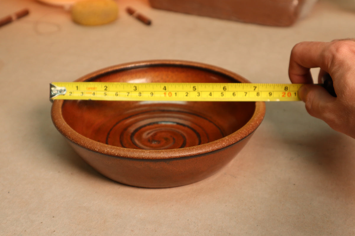 anything bowl | iron red | one-off