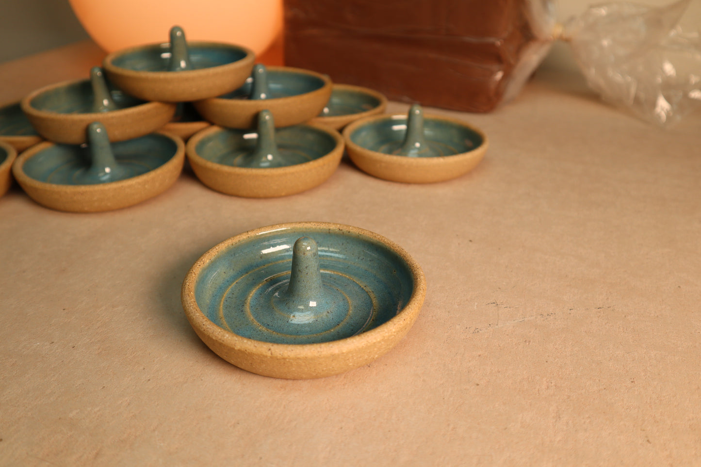 ring dish | sky blue
