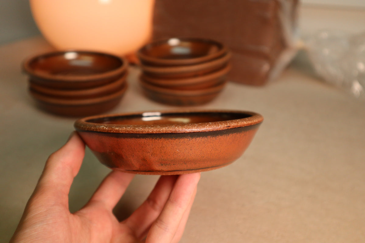 trinket bowl | iron red