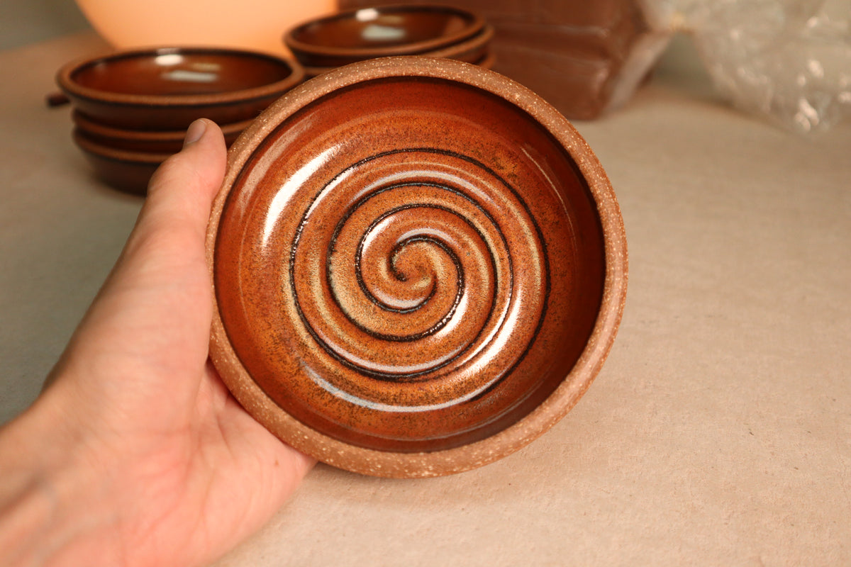trinket bowl | iron red