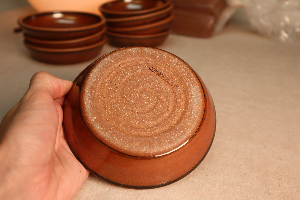 trinket bowl | iron red