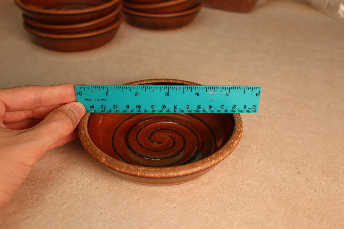 trinket bowl | iron red