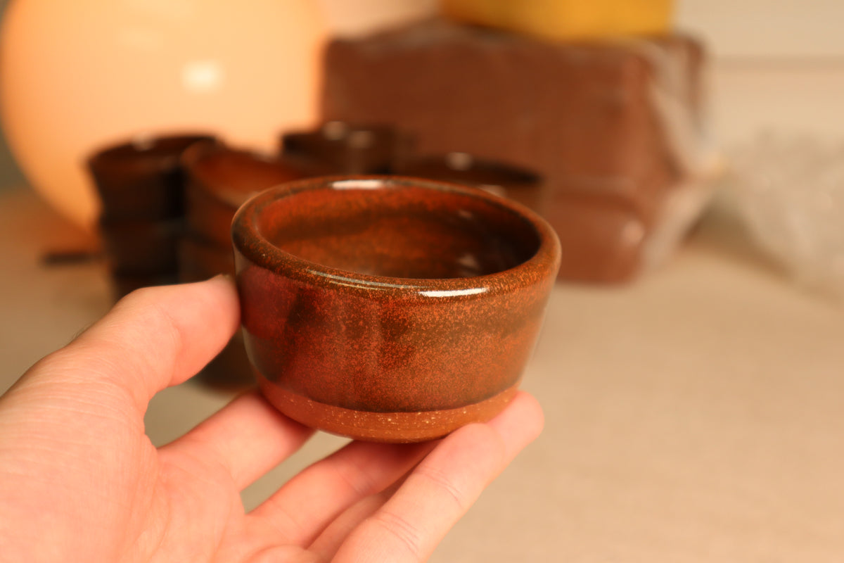 sauce bowl | iron red