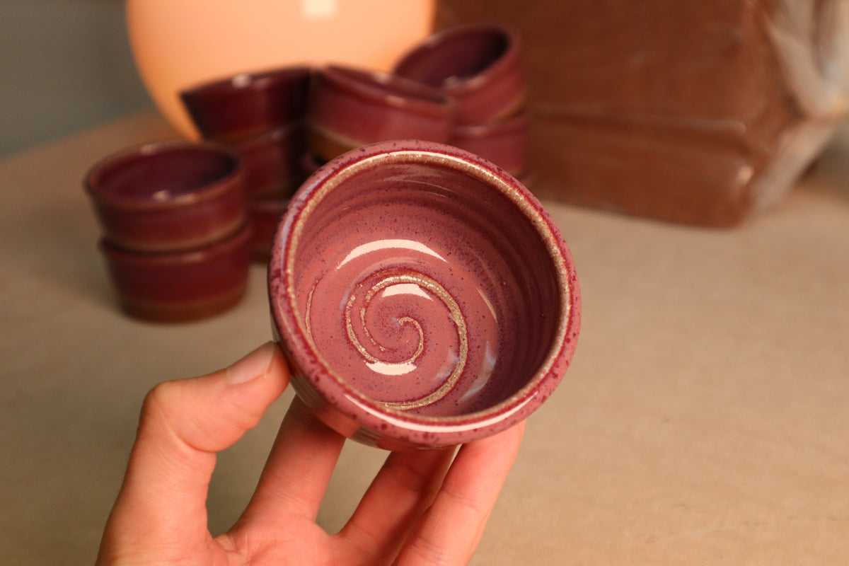 sauce bowl | raspberry