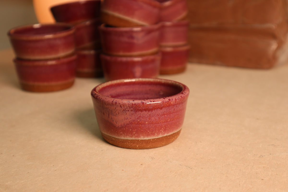 sauce bowl | raspberry