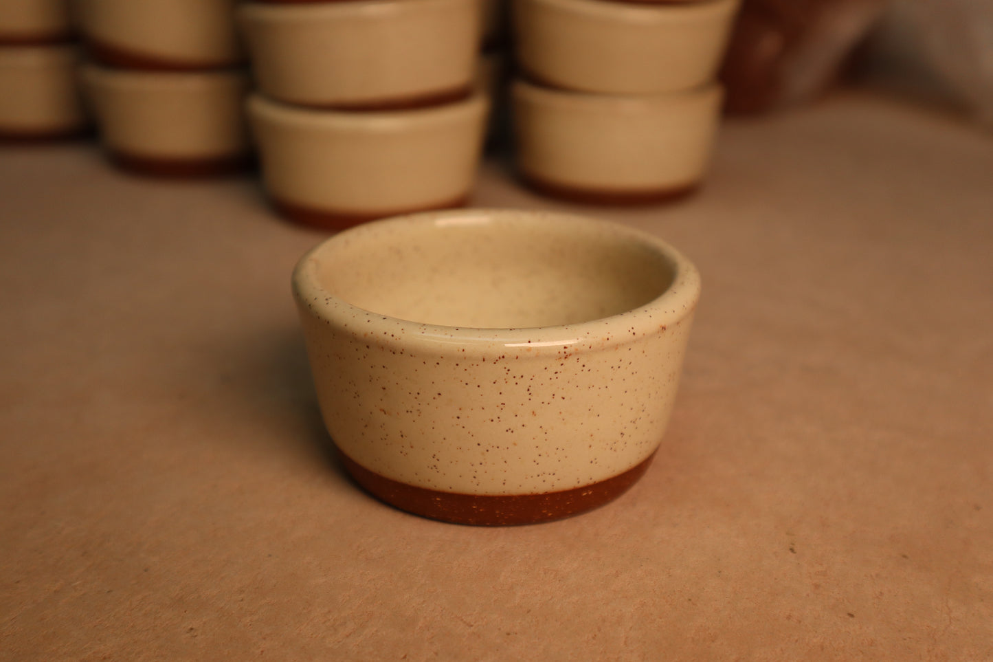 sauce bowl | folk art guild white