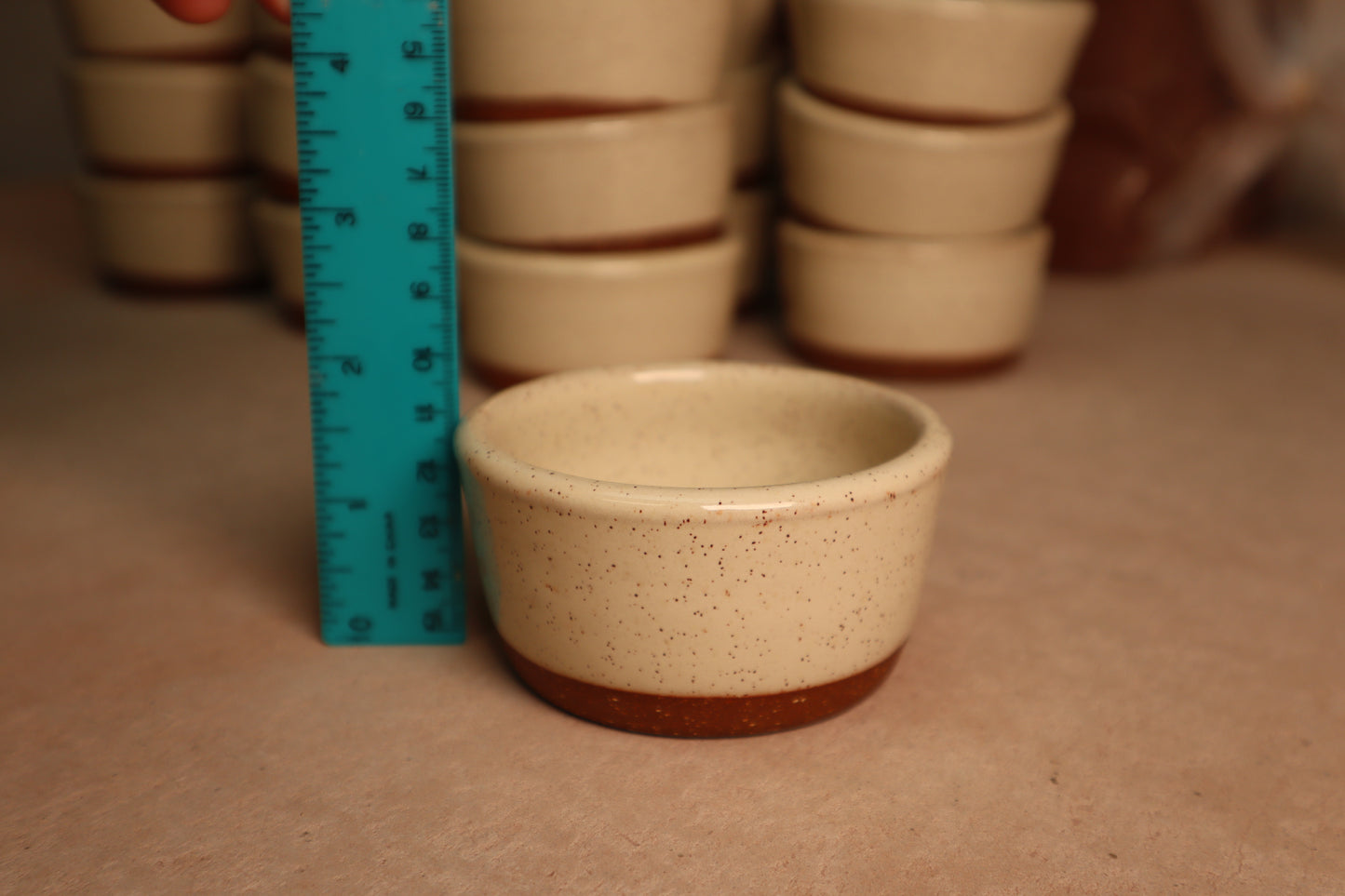 sauce bowl | folk art guild white
