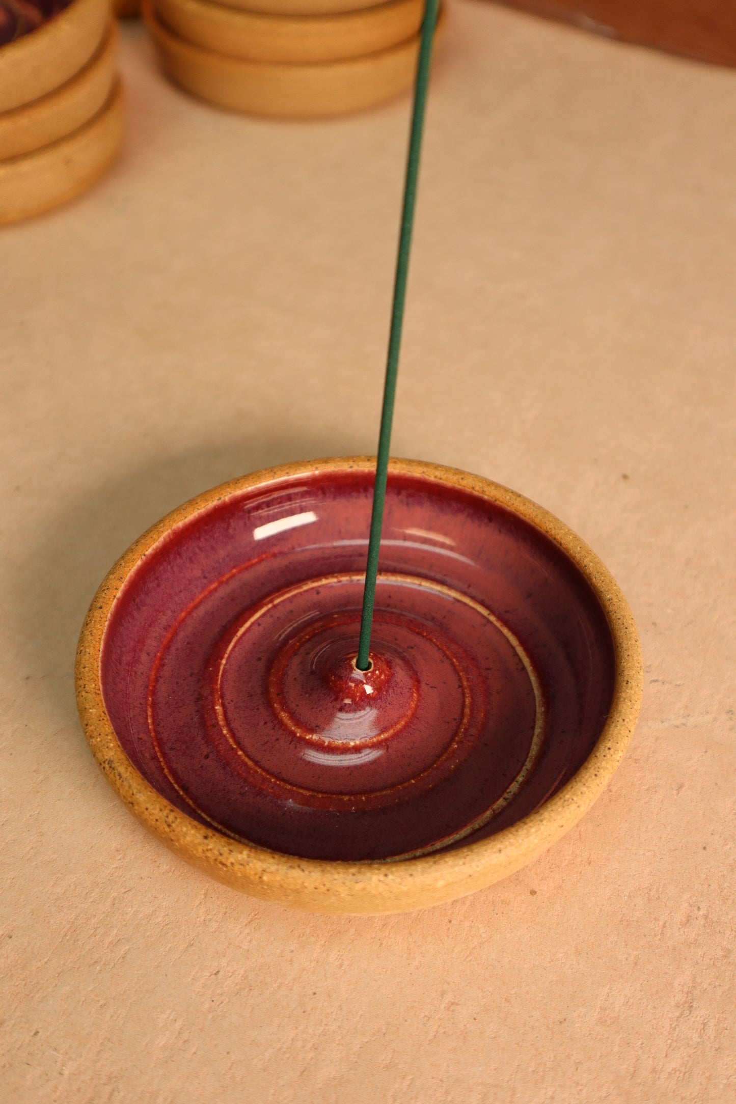incense holder | raspberry
