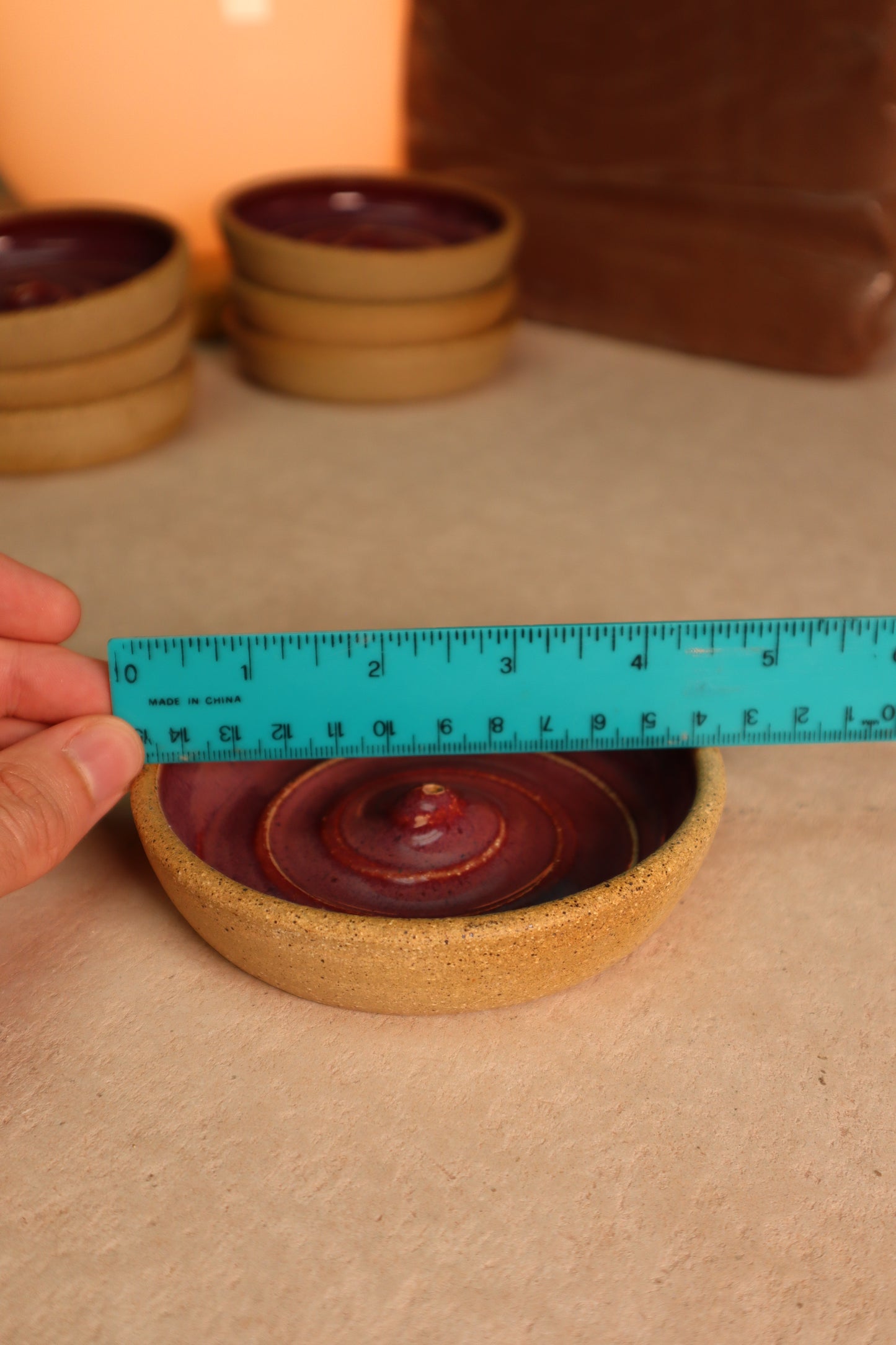 incense holder | raspberry