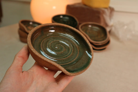 spoon rest | green