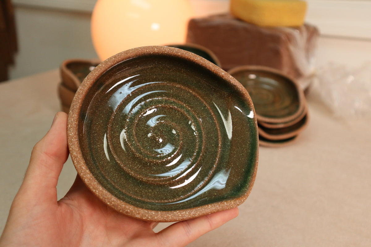 spoon rest | green
