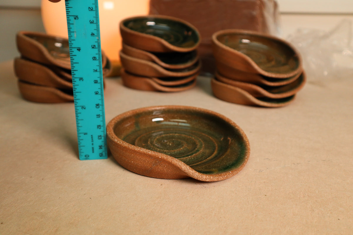 spoon rest | green